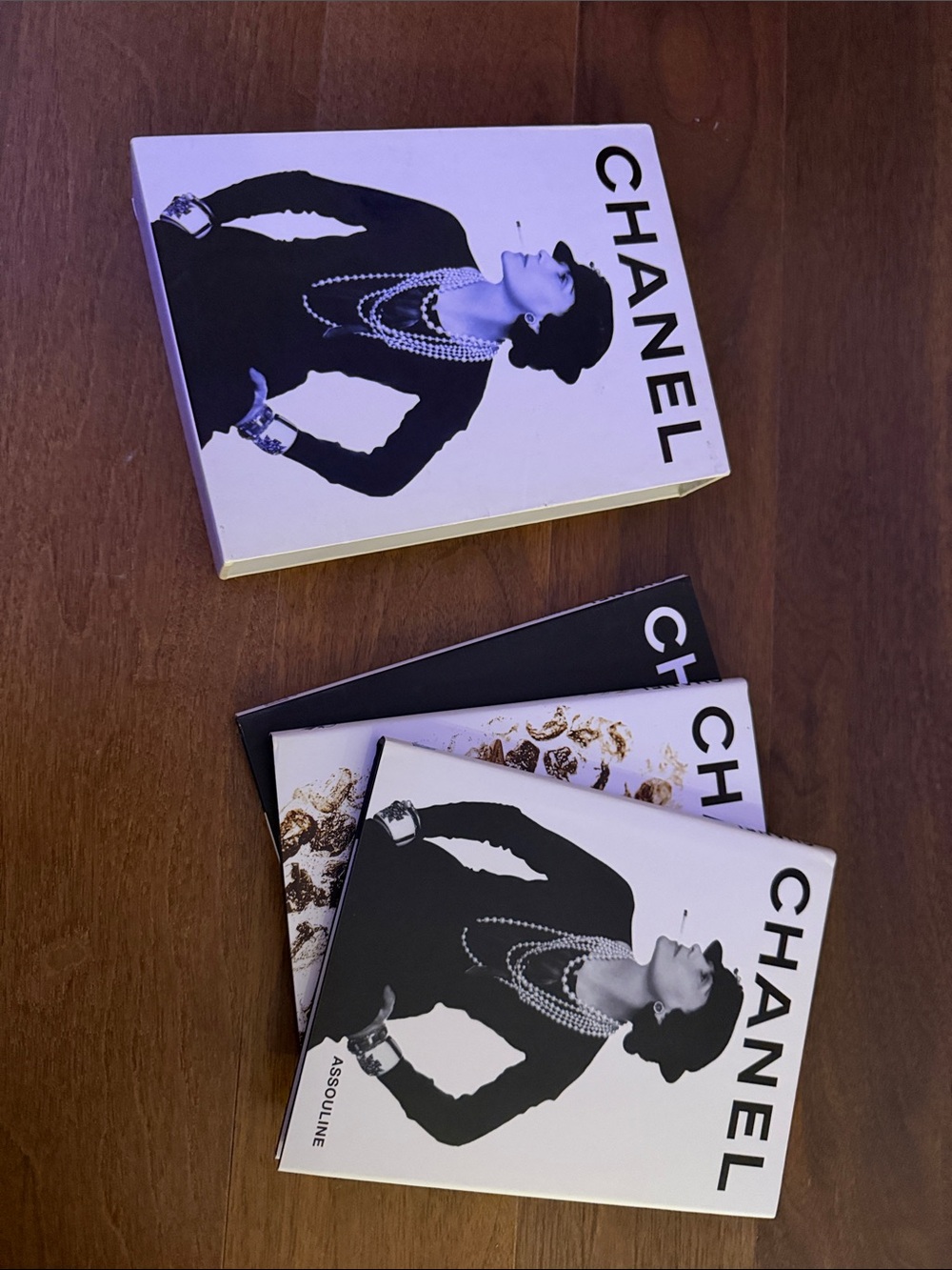 CHANEL Black & White Hardcover Book Set